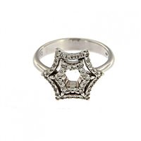 Ring Chimento Woman WEB in White Gold Diamante AA584 - AA584